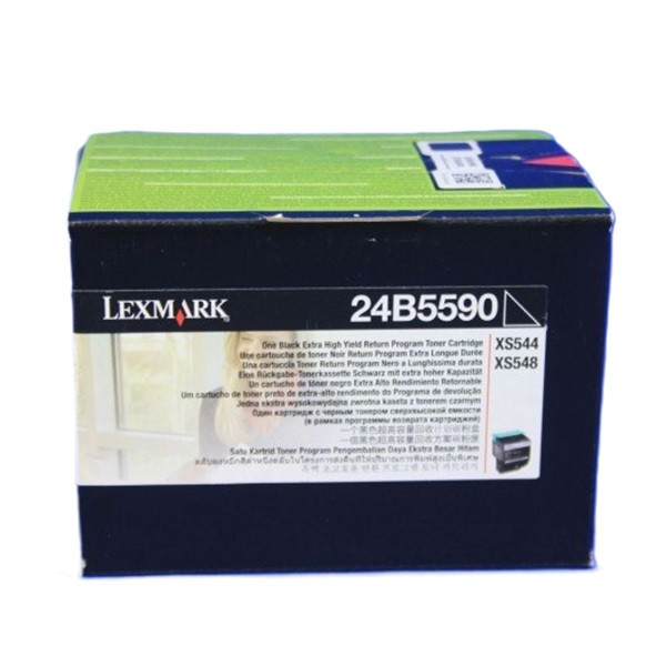 Lexmark 24B5590 svart toner (original) 24B5590 037396 - 1