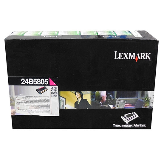Lexmark 24B5805 magenta toner (original) 24B5805 037430 - 1