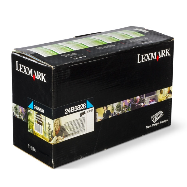 Lexmark 24B5828 cyan toner (original) 24B5828 037386 - 1