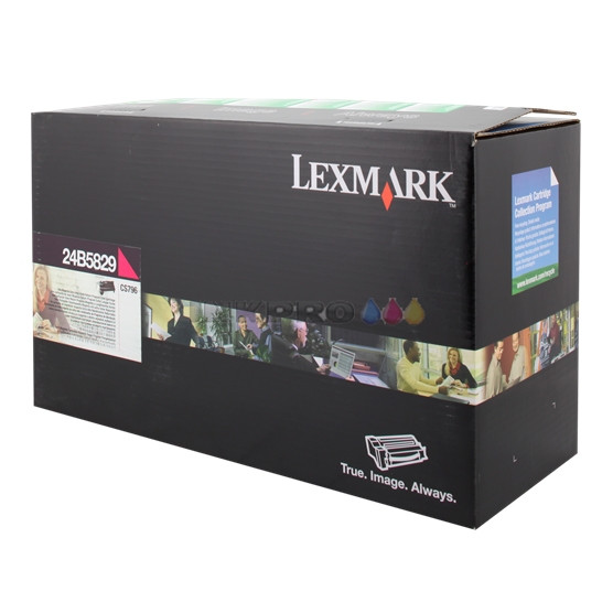 Lexmark 24B5829 magenta toner (original) 24B5829 037388 - 1
