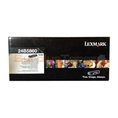 Lexmark 24B5860 svart toner (original) 24B5860 037436 - 1