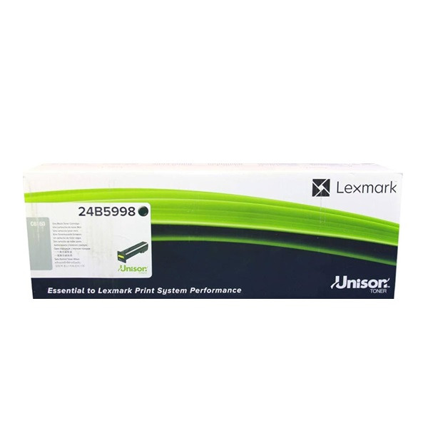 Lexmark 24B5998 svart toner (original) 24B5998 037716 - 1