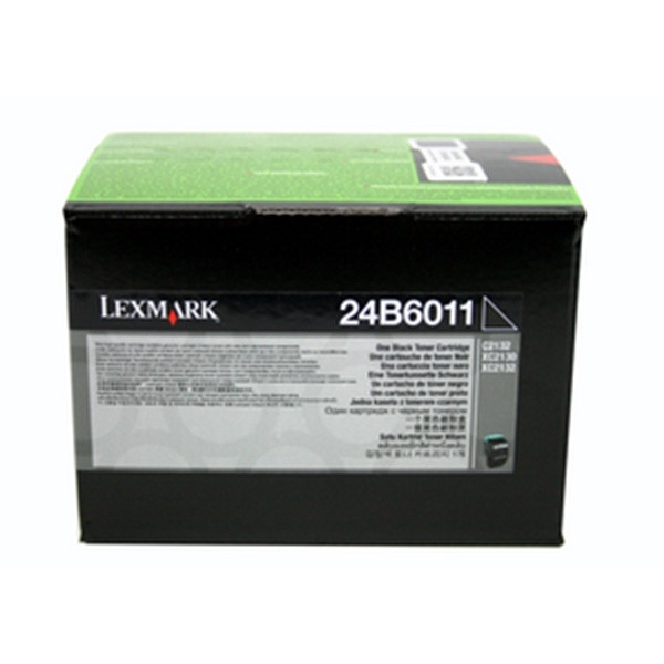Lexmark 24B6011 svart toner (original) 24B6011 037444 - 1
