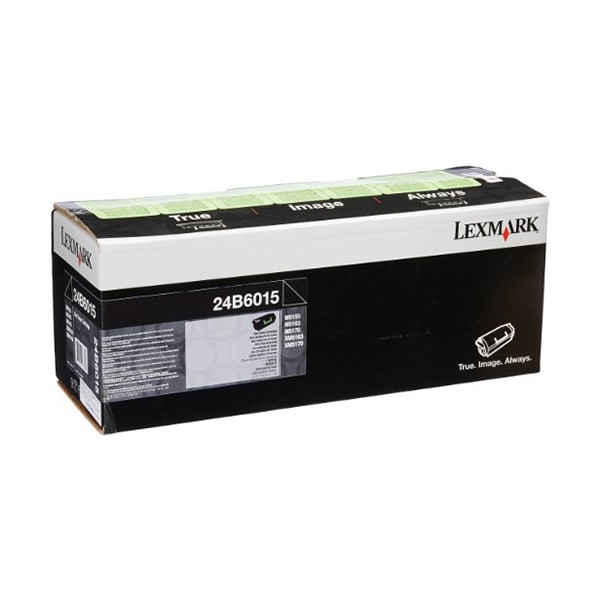 Lexmark 24B6015 svart toner (original) 24B6015 037440 - 1