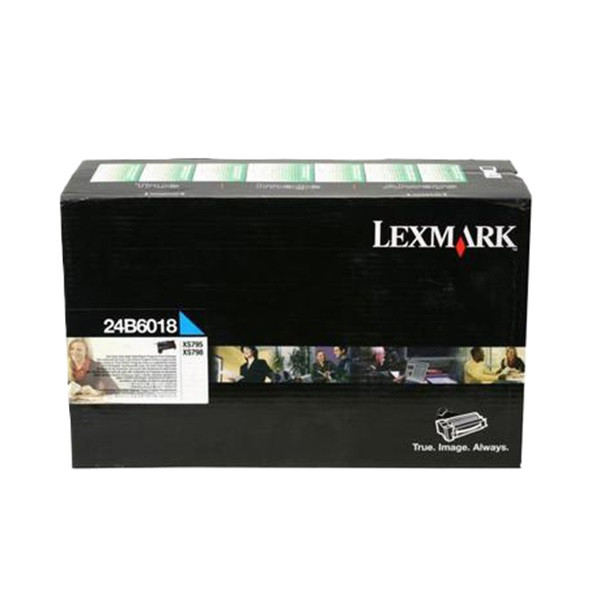 Lexmark 24B6018 cyan toner extra hög kapacitet (original) 24B6018 037524 - 1