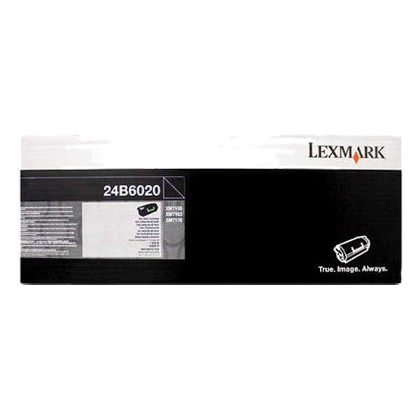 Lexmark 24B6020 svart toner (original) 24B6020 037438 - 1