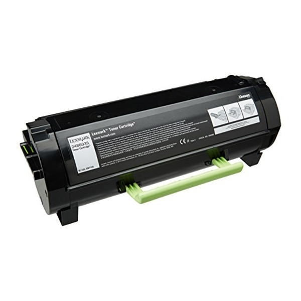 Lexmark 24B6035 svart toner (original) 24B6035 037538 - 1