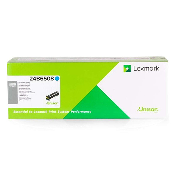 Lexmark 24B6508 cyan toner (original) 24B6508 037798 - 1