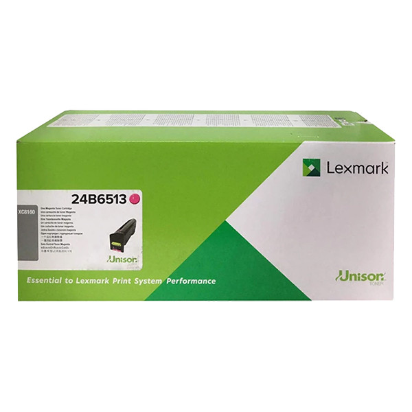 Lexmark 24B6513 magenta toner (original) 24B6513 037808 - 1
