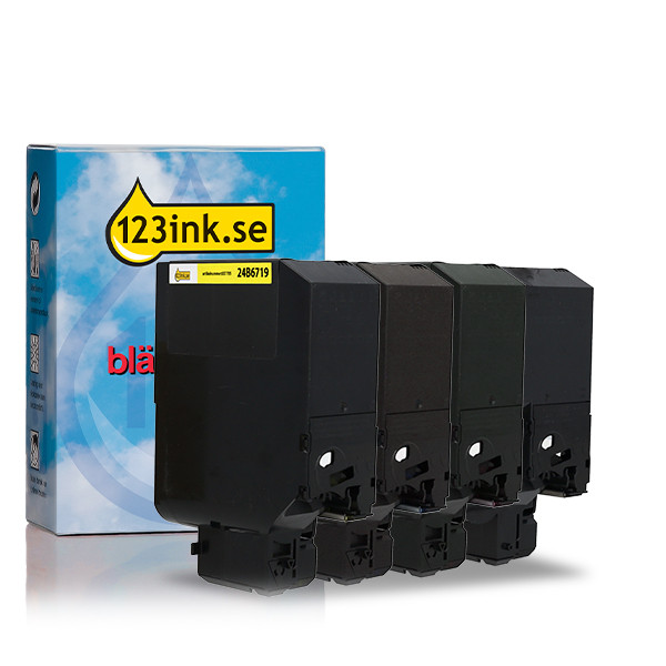 Lexmark 24B6720/17/18/19 toner 4-pack (varumärket 123ink) 131999 - 1
