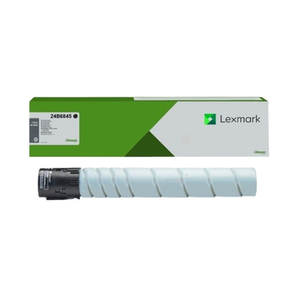 Lexmark 24B6845 svart toner (original) 24B6845 037852 - 1