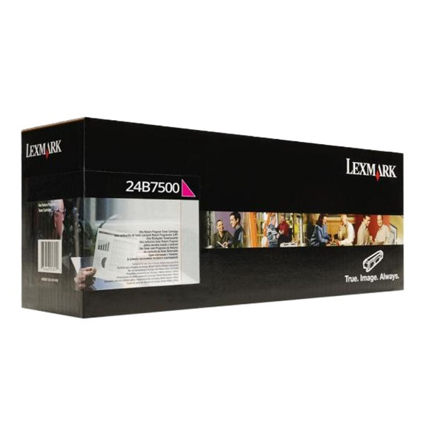 Lexmark 24B7500 magenta toner (original) 24B7500 038180 - 1