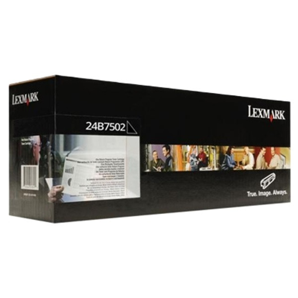 Lexmark 24B7502 svart toner (original) 24B7502 038176 - 1