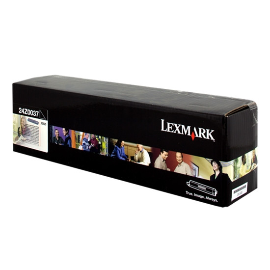 Lexmark 24Z0037 svart toner (original) 24Z0037 037706 - 1