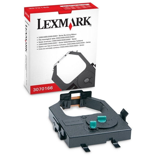 Lexmark 3070166 svart färgband (original) 3070166 040396 - 1