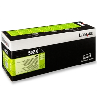 Lexmark 502X (50F2X00) svart toner extra hög kapacitet (original) 50F2X00 037312