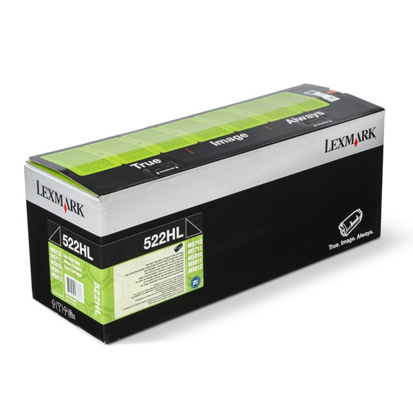 Lexmark 522HL etiketter toner (original) 52D2H0L 037520 - 1