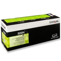 Lexmark 522H (52D2H00) svart toner hög kapacitet (original) 52D2H00 037320