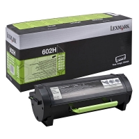 Lexmark 602H (60F2H00) svart toner hög kapacitet (original) 60F2H00 037326