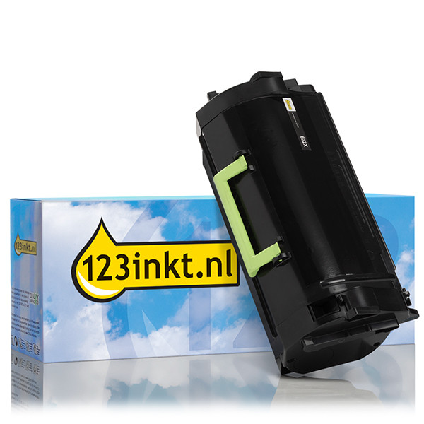 Lexmark 622X (62D2X00) svart toner extra hög kapacitet (varumärket 123ink) 037235 - 1
