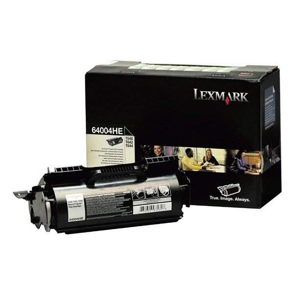 Lexmark 64004HE toner för etiketter hög kapacitet (original) 64004HE 037334 - 1