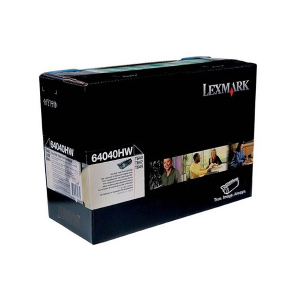 Lexmark 64040HW svart toner hög kapacitet (original) 64040HW 037108 - 1