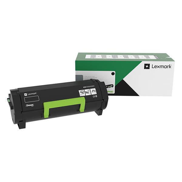 Lexmark 66S2H00 svart toner hög kapacitet (original) 66S2H00 038216 - 1