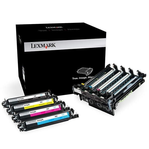 Lexmark 700Z5 (70C0Z50) svart/färg imaging kit (original) 70C0Z50 037272 - 1