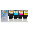 Lexmark 71B20K0/C0/M0/Y0 toner 4-pack (varumärket 123ink) 130296 - 1