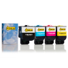 Lexmark 71B2HK0/C0/M0/Y0 toner 4-pack (varumärket 123ink) 130297 - 1