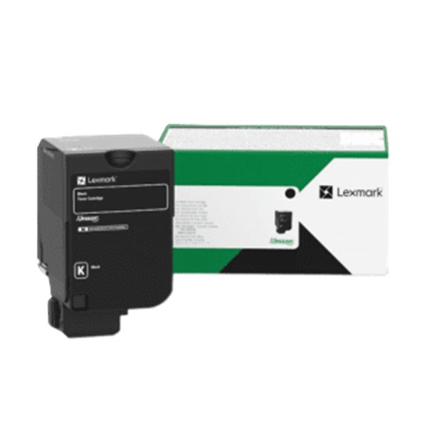 Lexmark 71C2HK0 svart toner hög kapacitet (original) 71C2HK0 038104 - 1