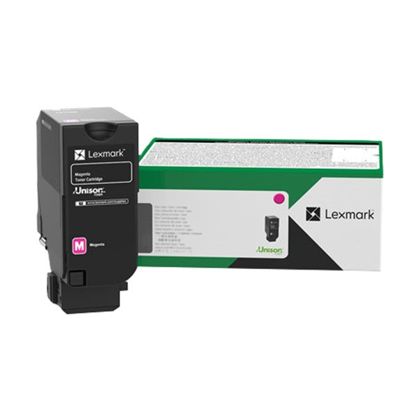 Lexmark 71C2HM0 magenta toner hög kapacitet (original) 71C2HM0 038108 - 1