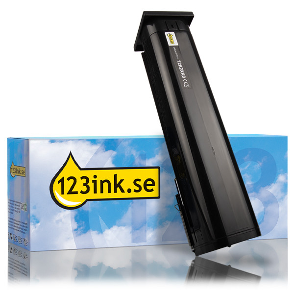 Lexmark 72K2XK0 svart toner hög kapacitet (varumärket 123ink) 72K2XK0C 037639 - 1