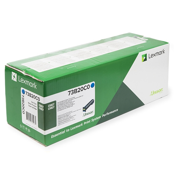 Lexmark 73B20C0 cyan toner (original) 73B20C0 037768 - 1