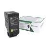 Lexmark 75B20Y0 gul toner (original)