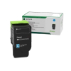 Lexmark 75M2HC0 cyan toner hög kapacitet (original) 038194 - 1