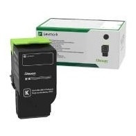 Lexmark 78C20K0 svart toner (original) 78C20K0 037876 - 1