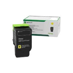 Lexmark 78C20Y0 gul toner (original) 78C20Y0 037882 - 1