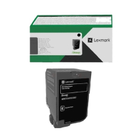 Lexmark 81C2XK0 svart toner extra hög kapacitet (original) 81C2XK0 038120