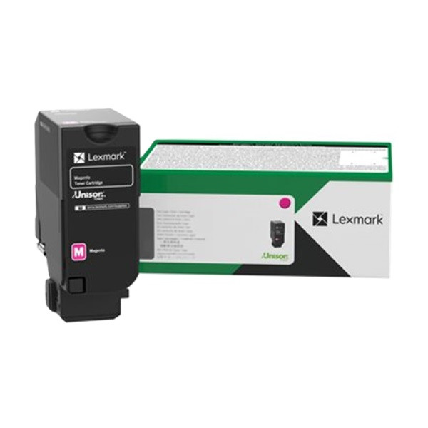 Lexmark 81C2XM0 magenta toner extra hög kapacitet (original) 81C2XM0 038124 - 1