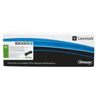 Lexmark 82K2XC0 cyan toner extra hög kapacitet (original) 82K2XC0 037652