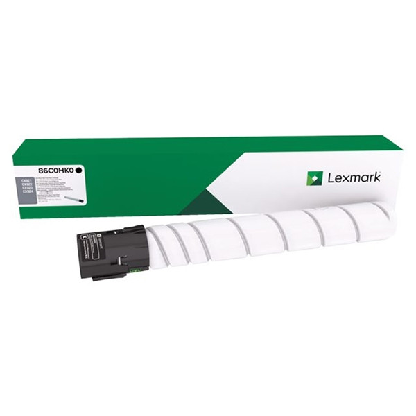 Lexmark 86C0HK0 svart toner hög kapacitet (original) 86C0HK0 037820 - 1