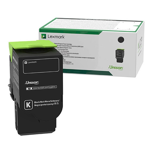 Lexmark C242XK0 svart toner extra hög kapacitet (original) C242XK0 037956 - 1