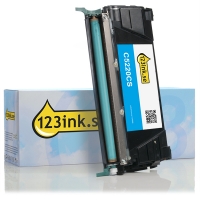 Lexmark C5220CS cyan toner (varumärket 123ink) C5220CSC 034666