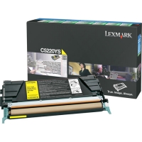 Lexmark C5220YS gul toner (original) C5220YS 034680