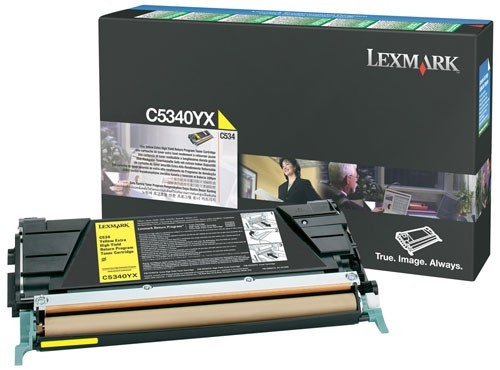 Lexmark C5340YX gul toner extra hög kapacitet (original) C5340YX 034930 - 1