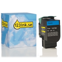 Lexmark C540H1CG cyan toner hög kapacitet (varumärket 123ink)