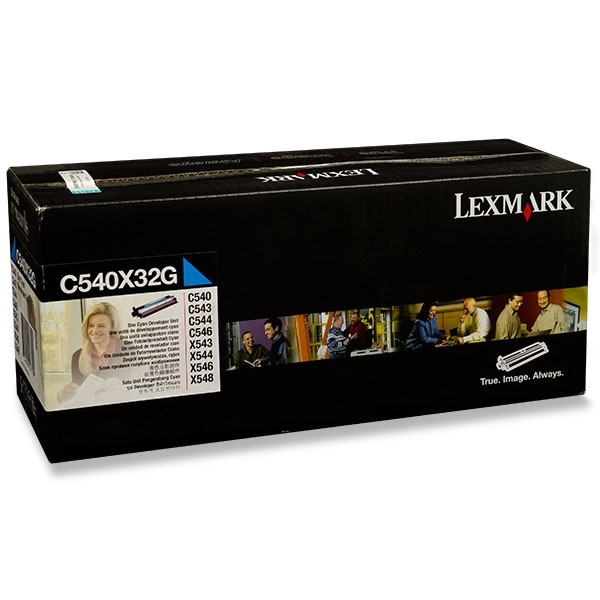 Lexmark C540X32G cyan developer unit (original) C540X32G 037112 - 1