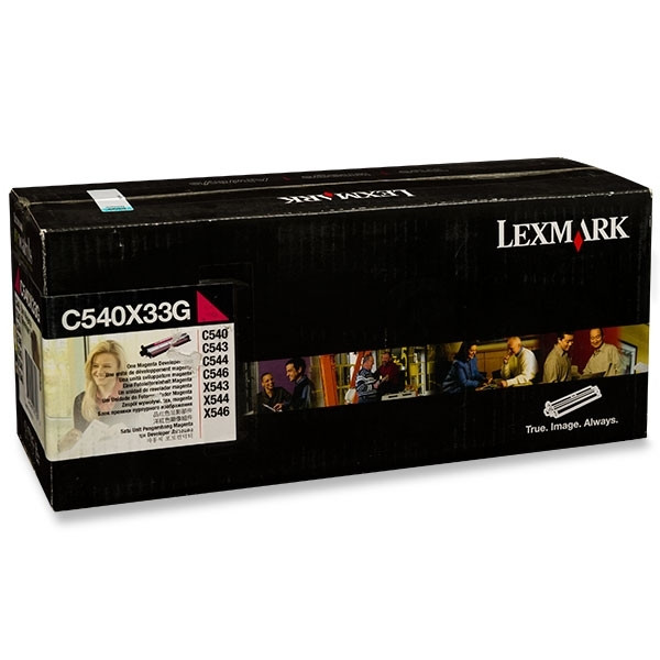 Lexmark C540X33G magenta developer unit (original) C540X33G 037114 - 1