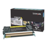 Lexmark C748H1YG gul toner hög kapacitet (original) C748H1YG 037206